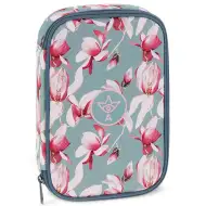 Ars Una: Višeslojna sklopiva pernica za olovke Rosy Magnolia 15,5x22,5x4,5 cm