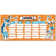 Ars Una: Wheelz jedan list, dvostrani raspored