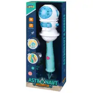 Astronaut puše mjehuriće sa svjetlom i zvukom