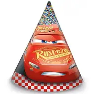 Auti 3 (Cars 3) party kapice 6kom