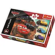 Auti 3(Cars 3): Munjeviti Jurić i prijatelji puzzle 60kom - Trefl