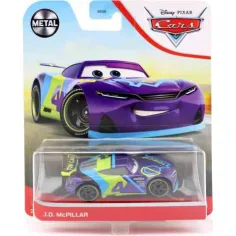 Autići 3: J. D. McPillar lik mali automobil 1/55 - Mattel