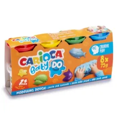 Baby Do 8-dijelni set šarenih plastelina - Carioca