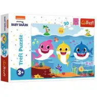 Baby Shark: Podzemni životinjski svijet puzzle 30kom - Trefl