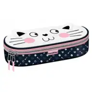 Bambino okrugla pernica sa uzorkom mačke