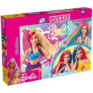 Barbie čarobni morski prijatelji, puzzle od 48 dijelova, 35x25 cm - Lisciani
