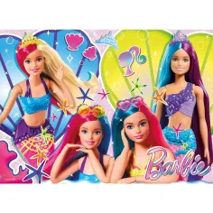 Barbie čarobni svijet 4x48-dijelni maxi podni puzzle 35x25 cm - Lisciani slika 5