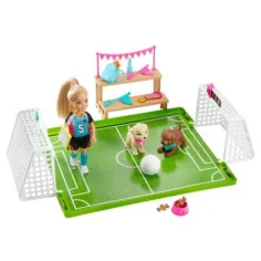 Barbie Dreamhouse Adventures: Chelsea nogometni set za igru - Mattel slika 2