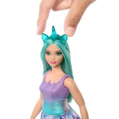 Barbie Dreamtopia: Jednorog lutka u plavo-ljubičastoj haljini - Mattel slika 2