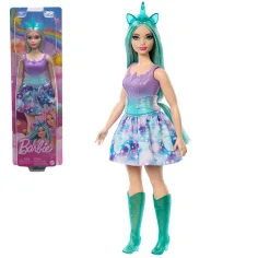 Barbie Dreamtopia: Jednorog beba u plavo-ljubičastoj haljini - Mattel