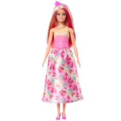 Barbie Dreamtopia: Princeza lutka u ružičastoj haljini s leptirima - Mattel slika 2