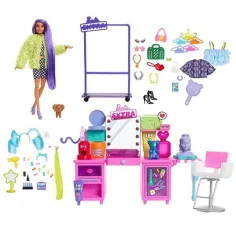 Barbie: Ekstravagantna svlačionica sa djetetom - Mattel slika 2