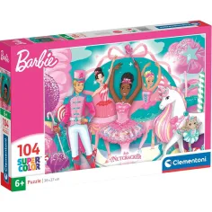 Barbie i Orašar Super Color puzzle 104 komada - Clementoni