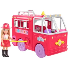 Barbie: Komplet igračaka vatrogasno vozilo Chelsea - Mattel slika 3