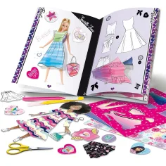 Barbie Modna škola kreativni set - Lisciani slika 2