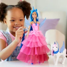 Barbie: Safirni pegaz princeza lutka s dodacima - Mattel slika 6