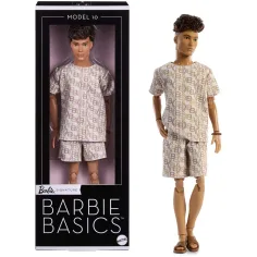 Barbie: Signature Basics Neutral Collection 10 Ken kolekcionarska lutka - Mattel