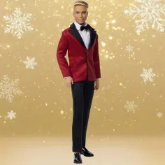 Barbie: Signature Holiday 2026 Ken kolekcionarska lutka 32 cm - Mattel slika 3