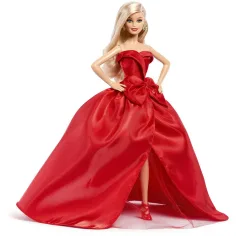 Barbie: Signature Holiday 2026 plavokosa kolekcionarska lutka 32 cm - Mattel slika 3