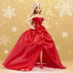 Barbie: Signature Holiday 2026 plavokosa kolekcionarska lutka 32 cm - Mattel slika 5
