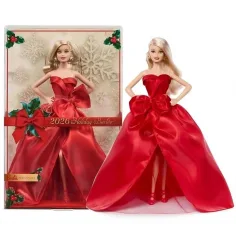 Barbie: Signature Holiday 2026 plavokosa kolekcionarska lutka 32 cm - Mattel