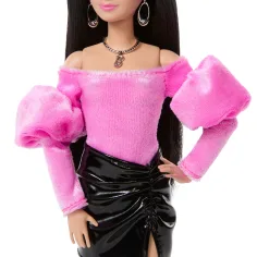 Barbie Trendi Prijateljice - Crna Mini Suknja - Mattel slika 5