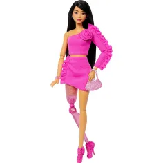 Barbie: Trendi prijateljice - Crnokosa lutka - Mattel slika 2