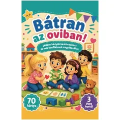 Bátran az oviban! kartice za razgovor, 70 komada