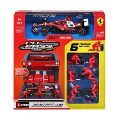 Bburago: F1 trkaći automobil - Ferrari SF-25 Pit / Lewis Hamilton 1/43