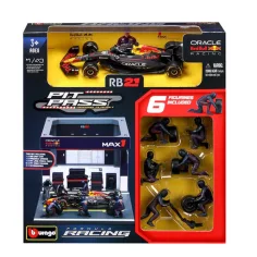 Bburago: F1 trkaći automobil - Red Bull RB21 Pit / Max Verstappen 1/43