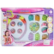 Beads Series: Set perli za izradu nakita s 200+ bisernih perli i prstenova u boji