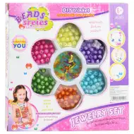 Beads Series: Set perli za izradu nakita sa 100+ šarenih i sjajnih perli