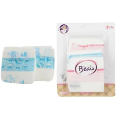 BEAU Baby Igračka beba pelene set od 3 komada slika 1