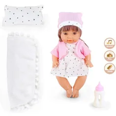 Cureći lutka s zvukom i jastučićem 30cm slika 2