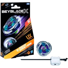 Beyblade X Starter pack: Shadow Shinobi 1-80MN spinning top starter set - Hasbro