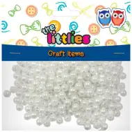 Bijele ukrasne perle 50g 8mm