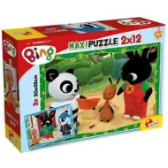 Bing i prijatelji: Zimi-ljeti 2x12kom maxi puzzle