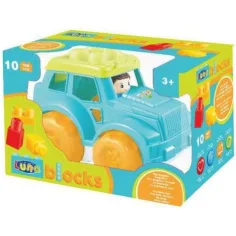 Blocks Maxi: građevinski set terenskog vozila, 10 komada slika 2