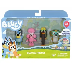 Bluey: Bluey i prijatelji set figura za igru od 4 komada