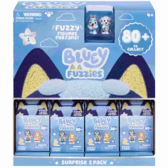 Bluey Fuzzies iznenađenje figurice 2 komada set – više vrsta 1 kom