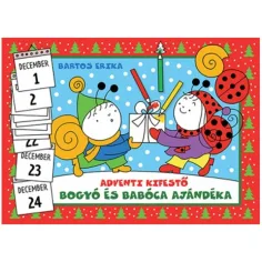 Bogyó i Babóca poklon - Adventski bojanka slikovnica