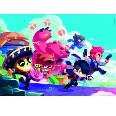 Brawl Stars Superheroji u akciji 180 komada puzzle s naljepnicom – Clementoni slika 2