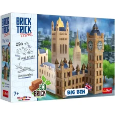 Brick Trick gradimo od cigli: Big Ben 290 komadna građevinska igračka - Trefl