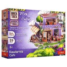 Brick Trick gradimo od cigli: Moje Grad Kafić 50 dijelova građevinske igre - Trefl