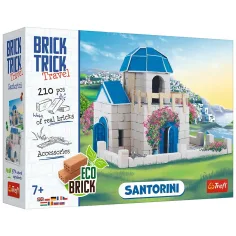 Brick Trick gradimo od cigli: Santorini 210 dijelova građevinske igre - Trefl