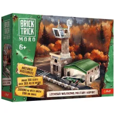 Brick Trick gradimo od cigli: Vojna zračna luka 360 dijelova građevinske igre - Trefl