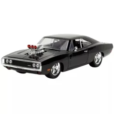 Brzi i žestoki: 1970 Dodge Charger metalni model automobila s figuricom Dominica Torettoa 1/24 - Simba Toys slika 2