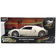 Brzi i žestoki: 2011 Bugatti Veyron metalni automodel 1/24 - Jada Toys