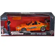 Brzi i žestoki: Brian figura és Toyota Supra automobil 1/24 - Simba Toys