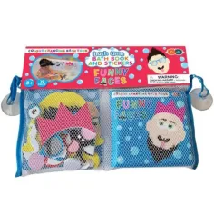 Buddy & Barney Knjiga za kupanje s promjenom boje i naljepnice - Smiješne face